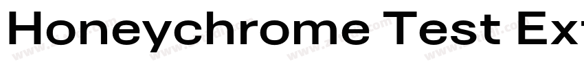 Honeychrome Test Ext字体转换